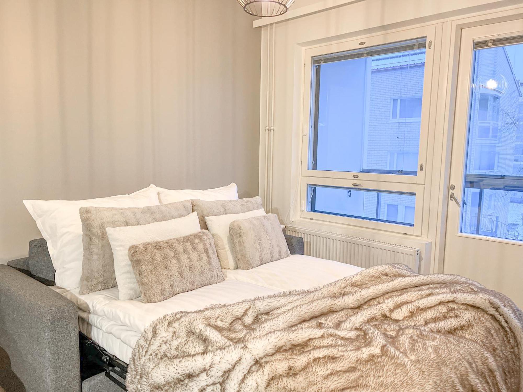 Aurora Apartments By Booklapland Рованиеми Екстериор снимка