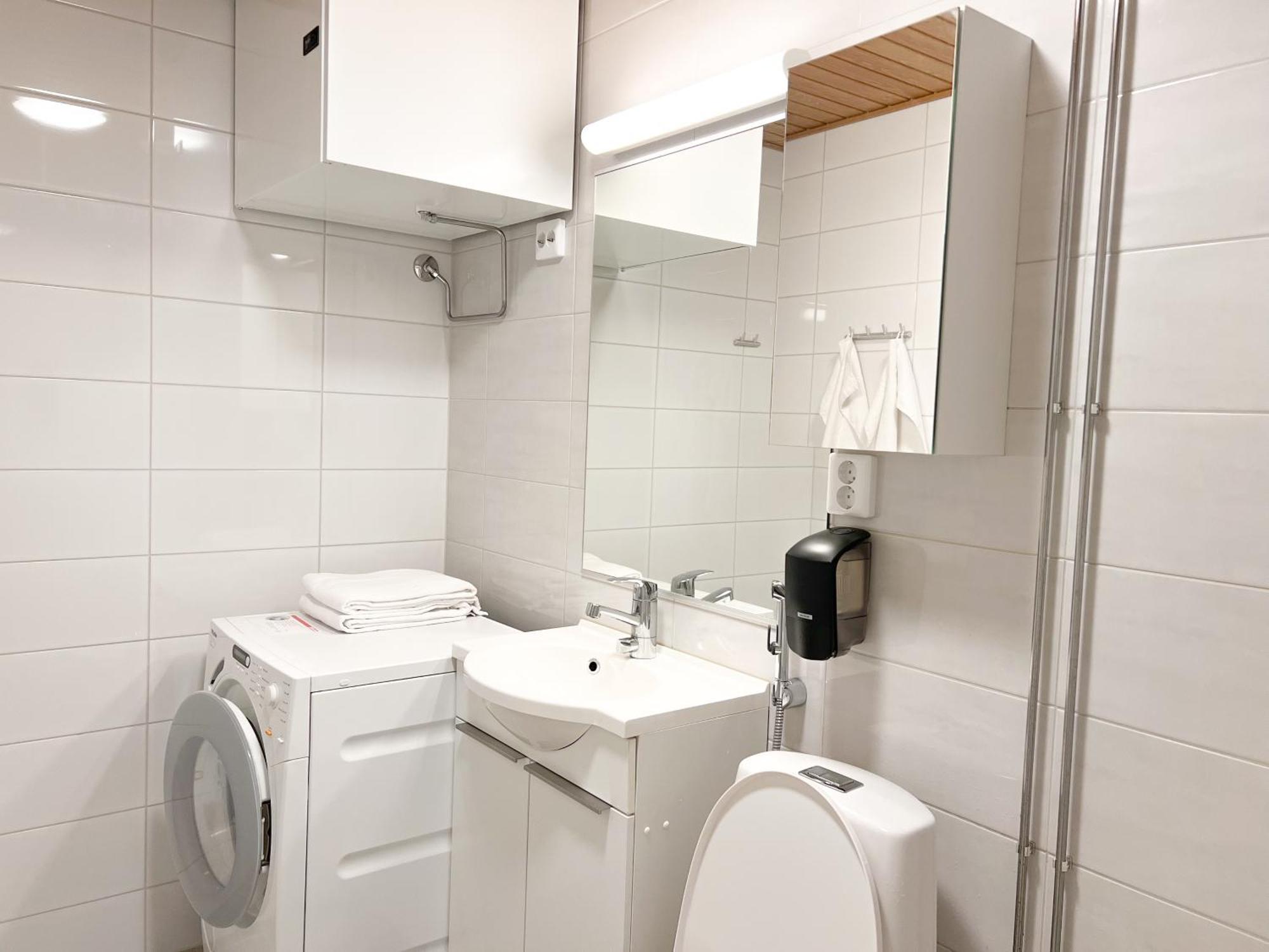 Aurora Apartments By Booklapland Рованиеми Екстериор снимка