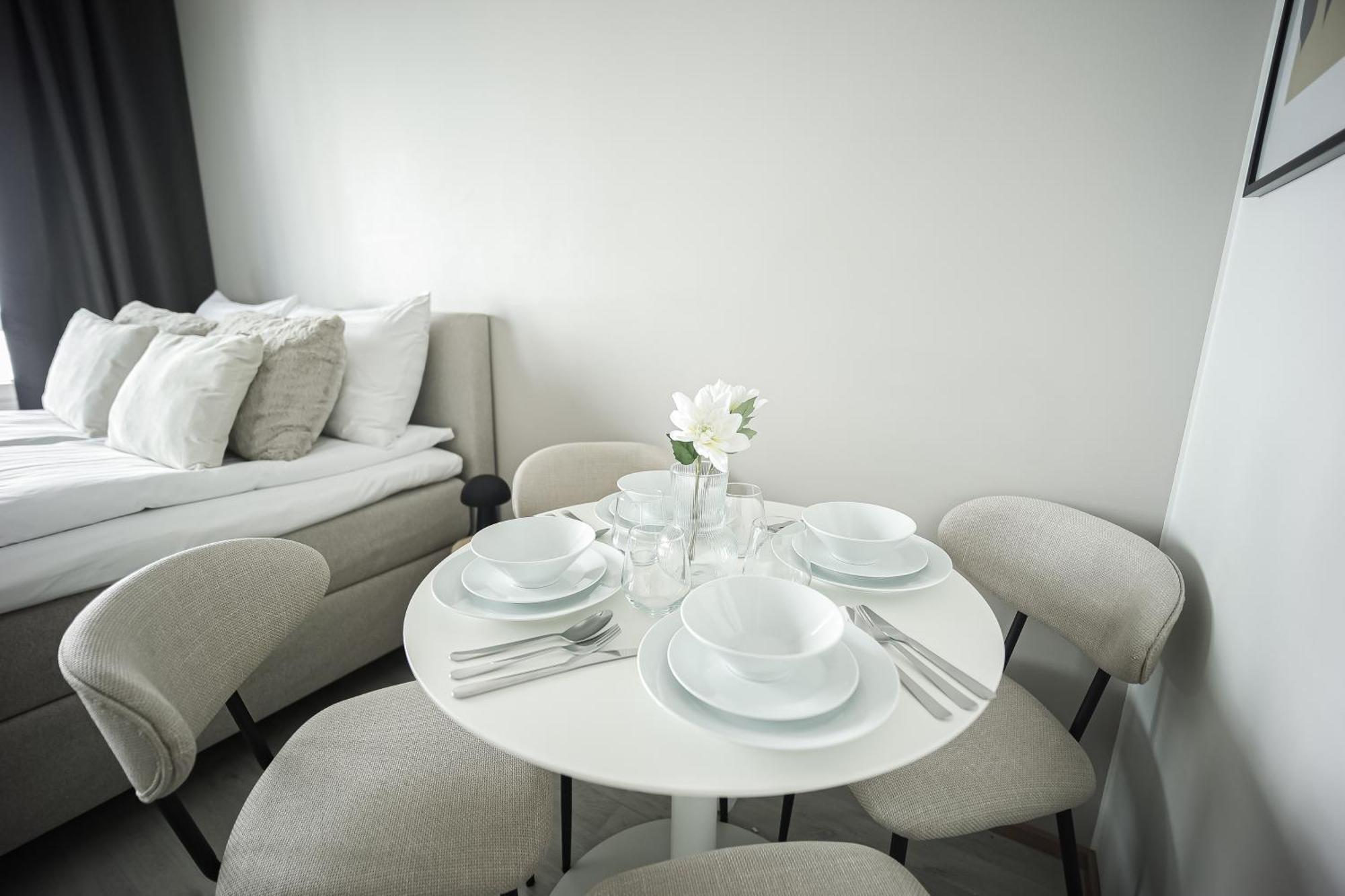 Aurora Apartments By Booklapland Рованиеми Екстериор снимка
